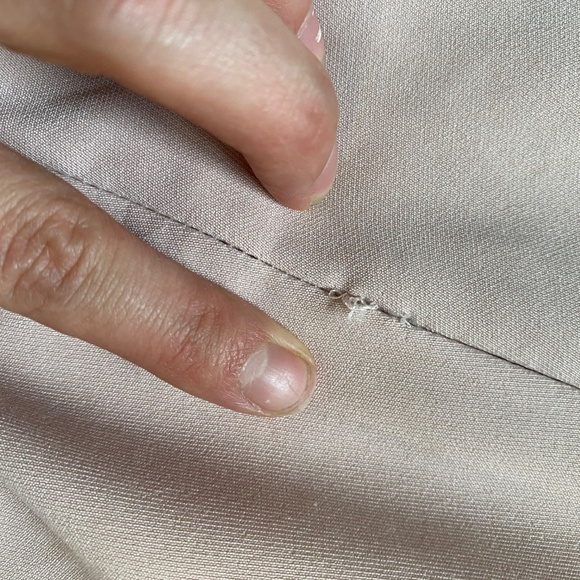 Harlan Blush Romper with boning and POCKETS - Picture 6 of 7